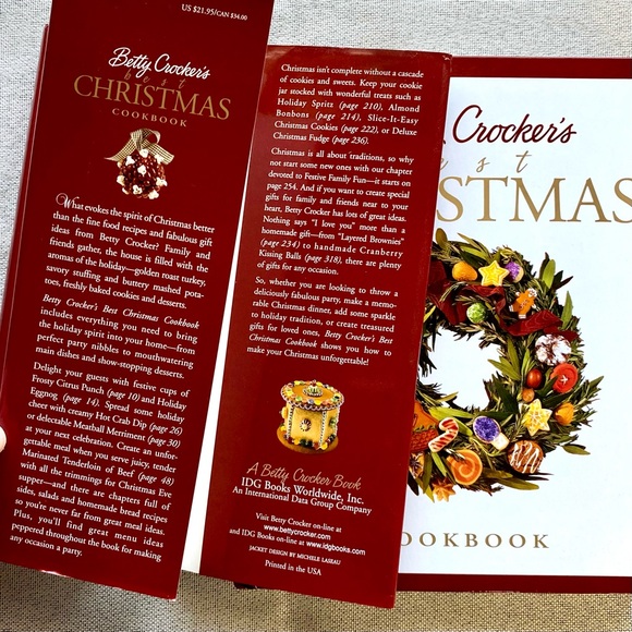 ✨Betty Crocker’s Best Christmas Cookbook - Picture 4 of 7